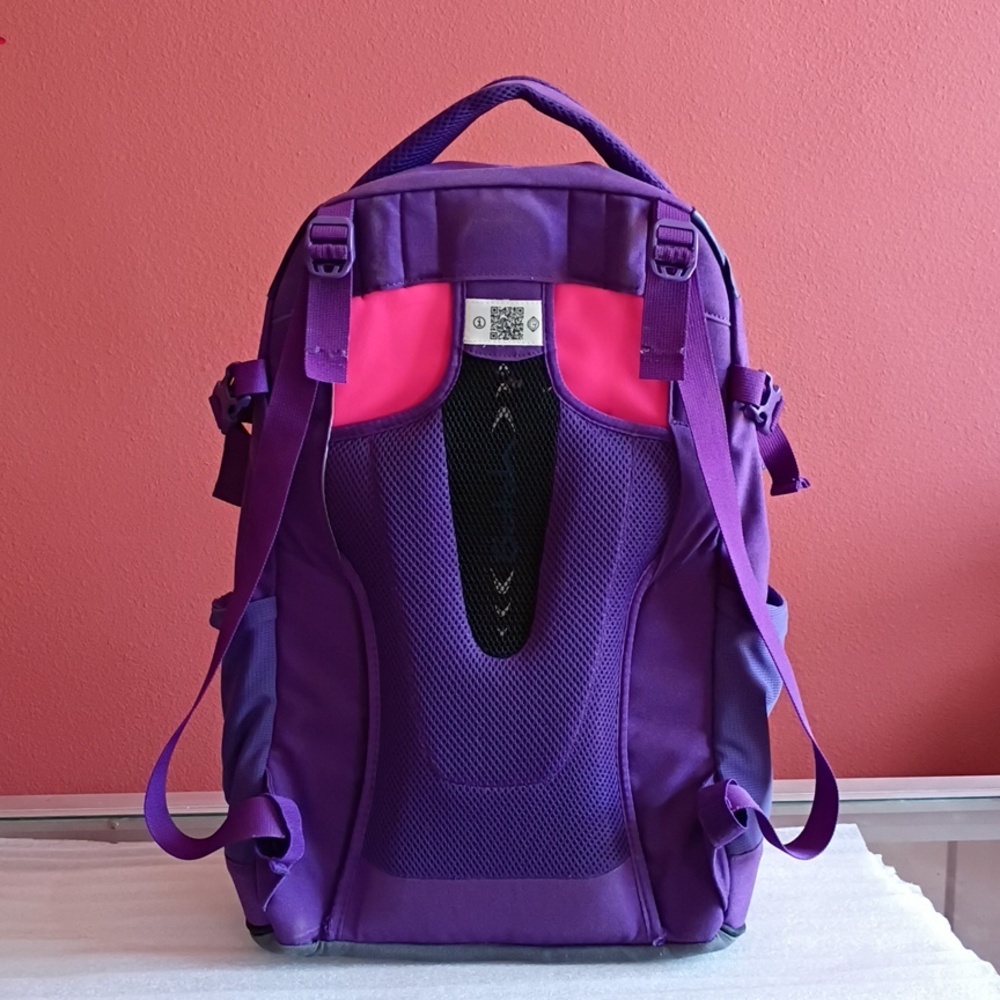 Satch Purple Backpack with Pink Accents - Picture 4 of 13